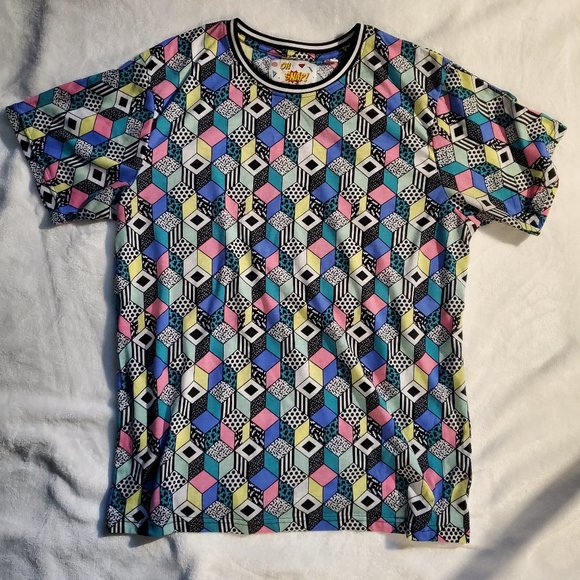 OH SNAP! Vintage Men's Short Sleeve Tee By Drill Clothing Co - Picture 1 of 4